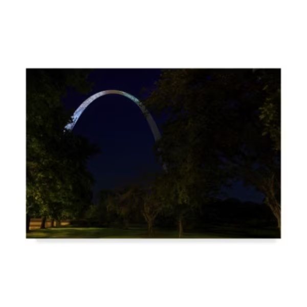 Galloimages Online 'Arch In The Park' Canvas Art, 12x19, Trademark Fine Art, Mfr#: ALI35029-C1219GG